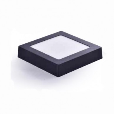 Ceiling Light 018 Square, Black, White Ceiling Light 018 Square, Black, White