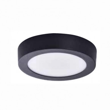 Ceiling Light 024, Round, Black, White Ceiling Light 024, Round, Black, White
