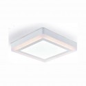 Ceiling Light 1012, Square, Round, White