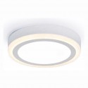 Ceiling Light 1018, Square, Round, White