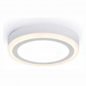 Ceiling Light 1018, Square, Round, White