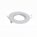 Downlight A02, White, Silver