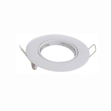 Downlight A02, White, Silver Downlight A02, White, Silver