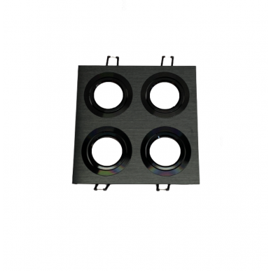Downlight A1345-4L-Sq, Black, Sliver, White Downlight A1345-4L-Sq, Black, Sliver, White