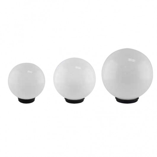 Outdoor Light Globe 200MM, 250MM, 300MM, 400MM, 500MM, White, Opal