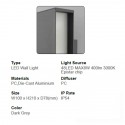 Outdoor Light W-16701-DG