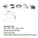 Outdoor Light W-83401-DG 