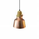 Pendant Light 1789 / 1, Black, Rose Gold